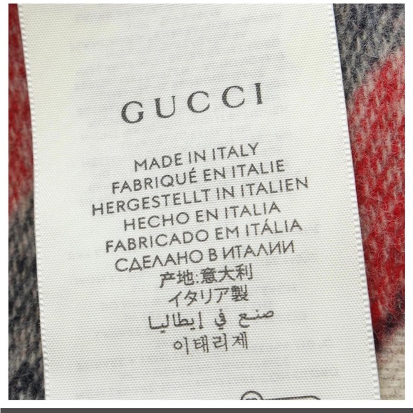 🔥🔥🔥NWT Authentic GUCCI scarf 100% wool - Picture 7 of 9